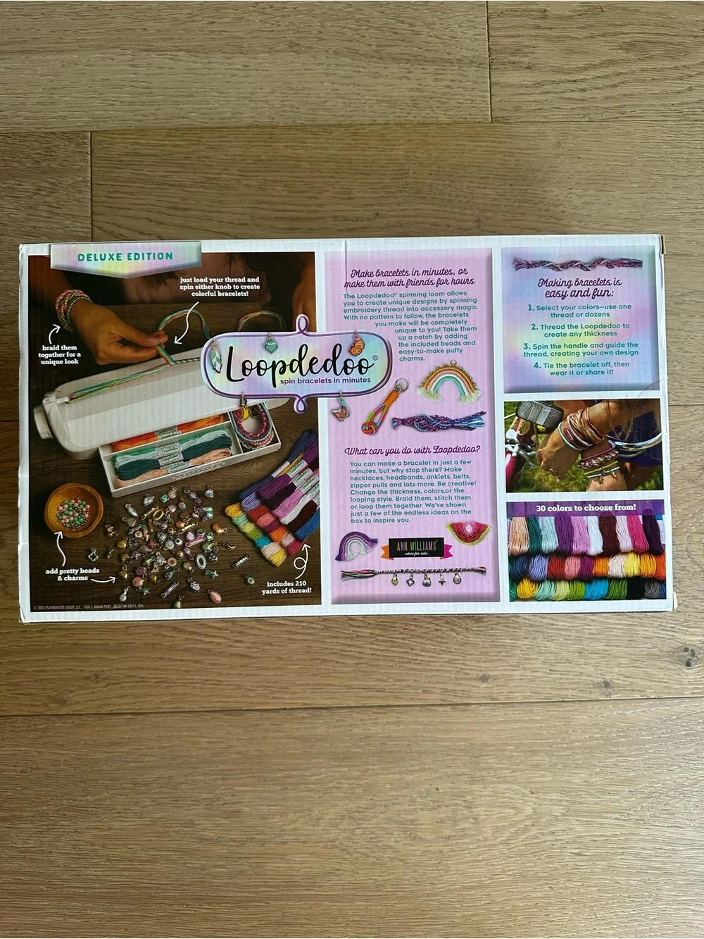 Loopdedoo Deluxe Bracelet Spinning Loom - Multicolor Kids Accessories